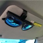 3d printed sunglasses holder for car